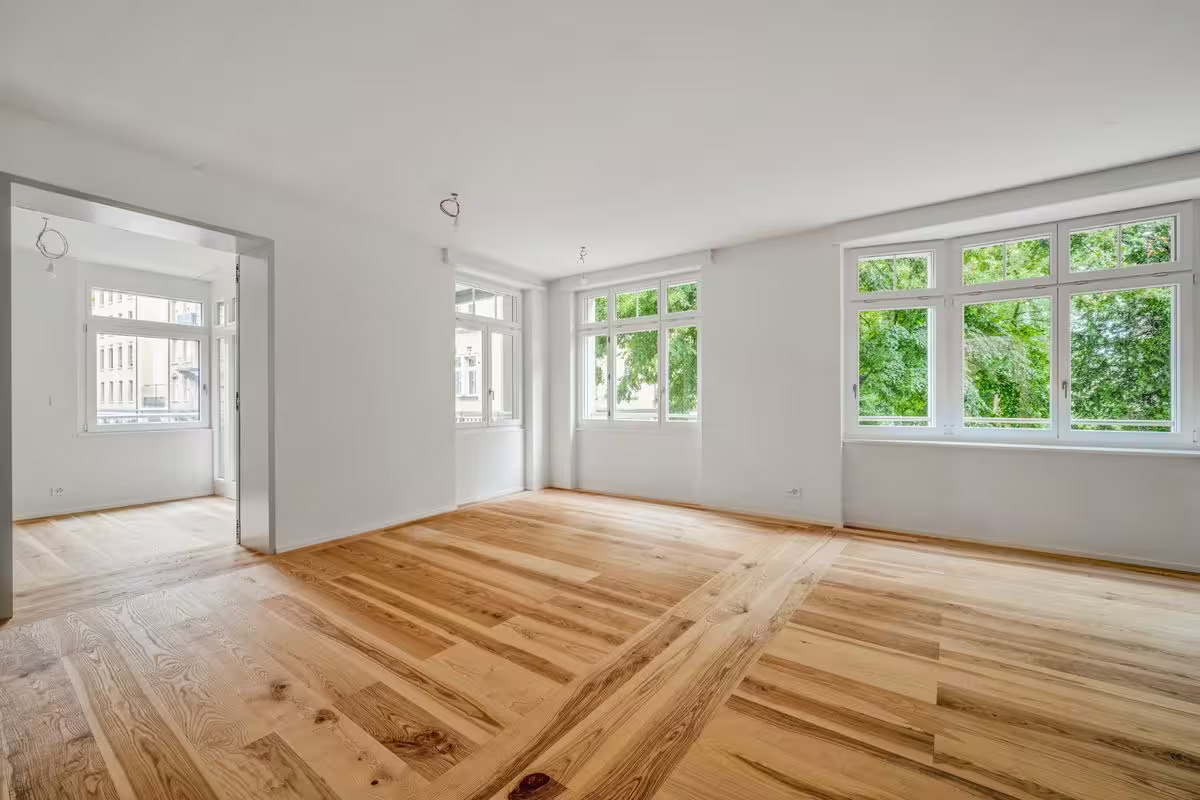 Industrial Loft before AI virtual staging — empty room