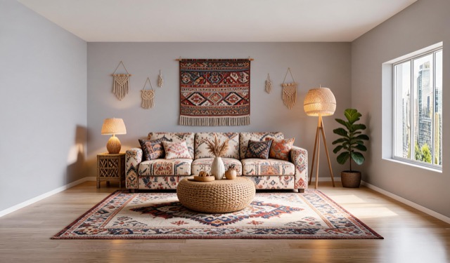 Bohémien virtual staging example