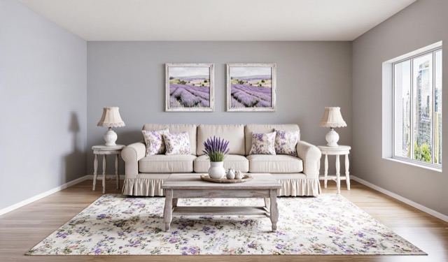 Provençal virtual staging example